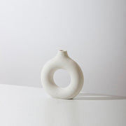 Vase Blanc Rond