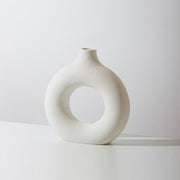 Vase Blanc Rond