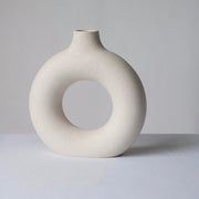 Vase Blanc Rond