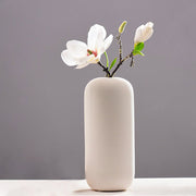 Vase Blanc Strié