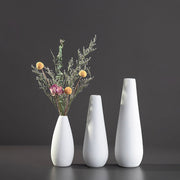 vases goutte blanc