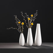 vase goutte blanc