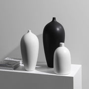 Vase Noir Haut