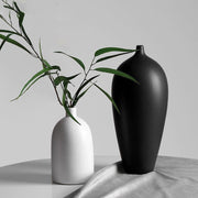 vase noire haut