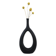 Vase Noir Rond