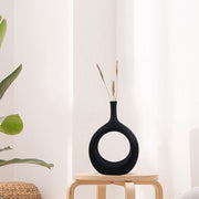 Vase Noir Rond