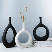 Vase Noir Rond