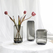 vase noir transparent