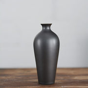 vase jarre noire
