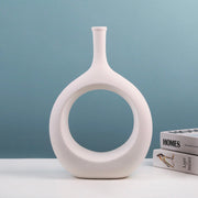vase blanc design