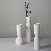 vases blanc haut