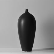 vase noir haut